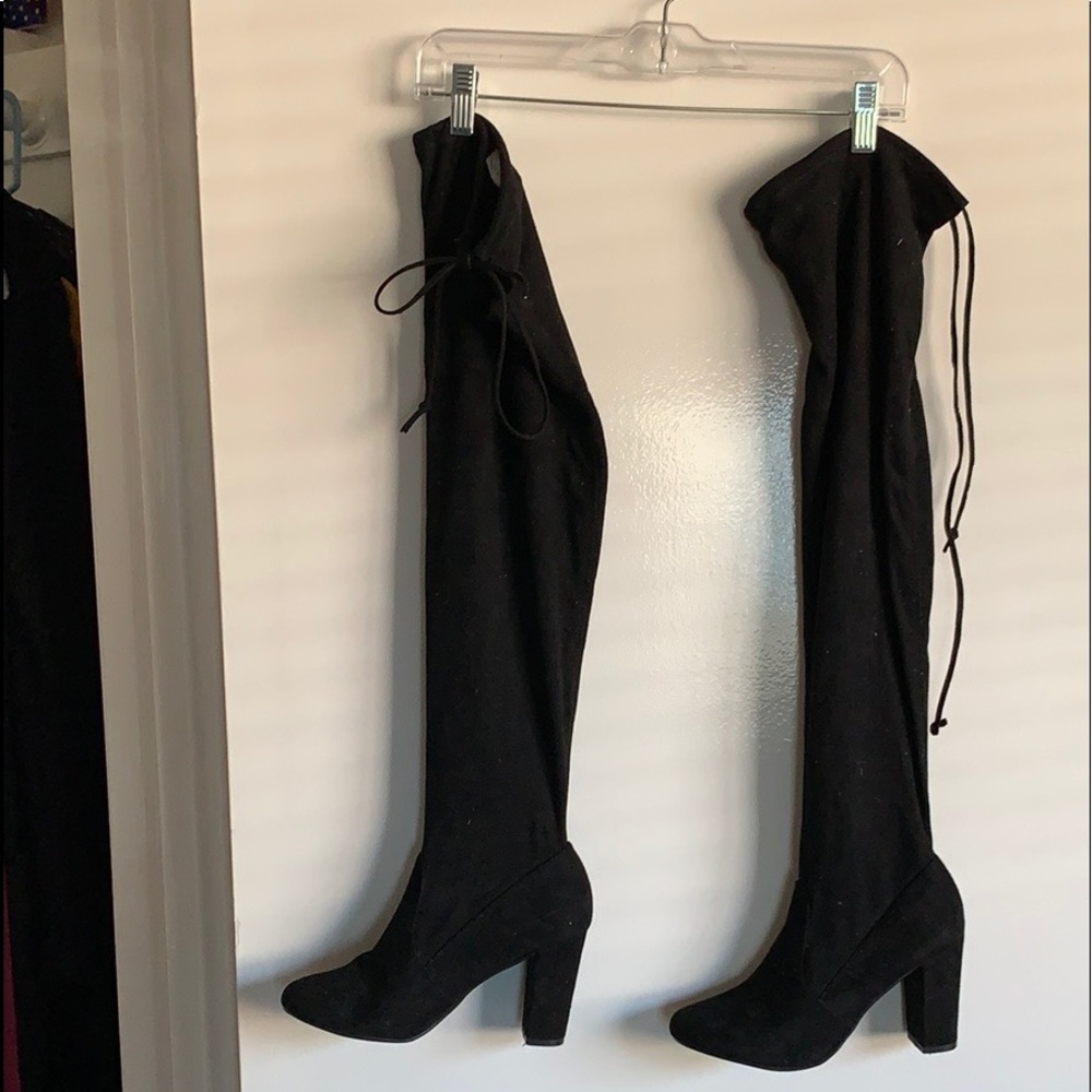 Chinese laundry thigh high boots